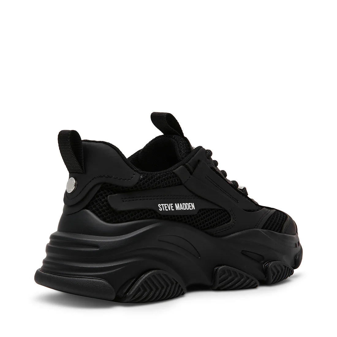 Women's Steve Madden Black Possession Athletic Shoes