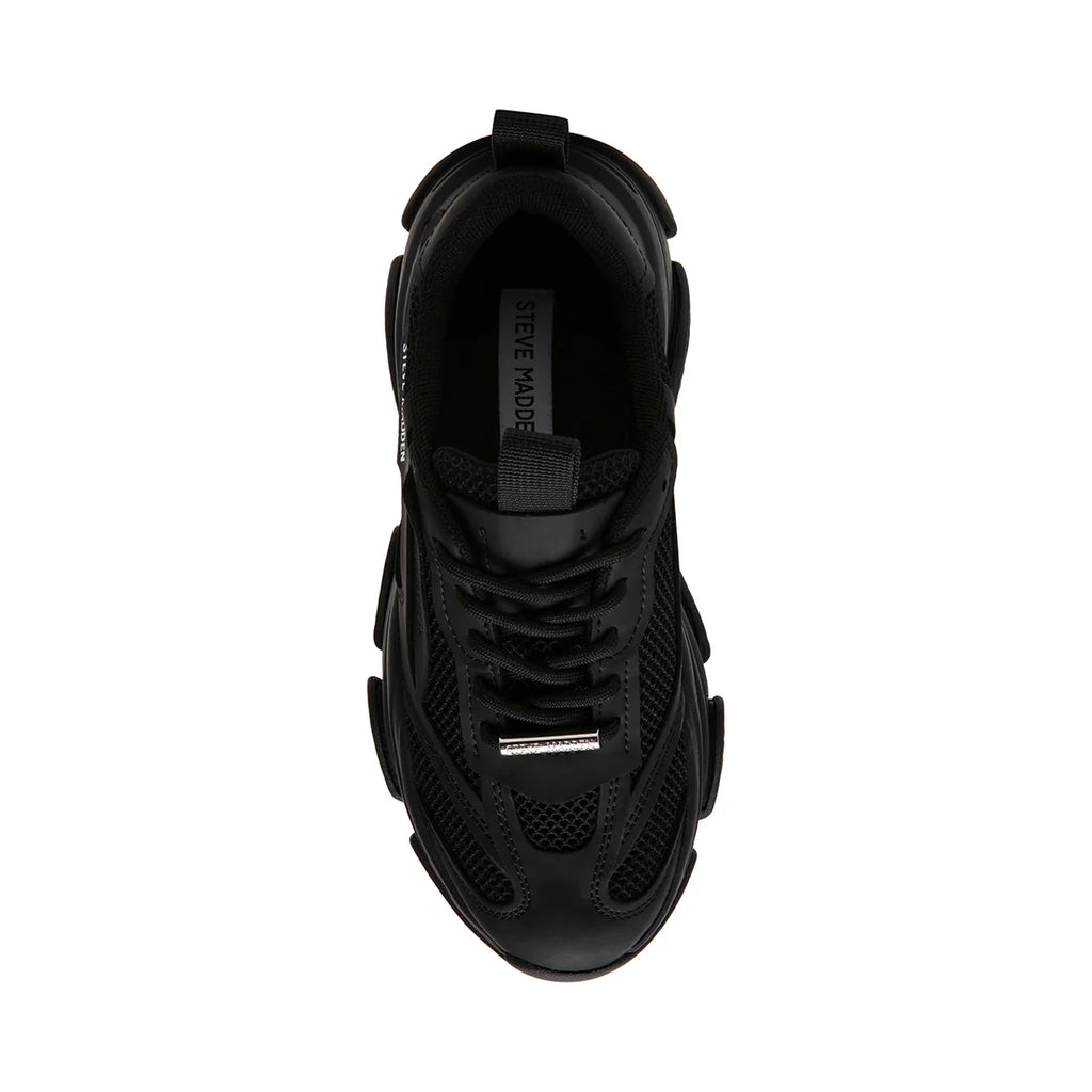 Women's Steve Madden Black Possession Athletic Shoes