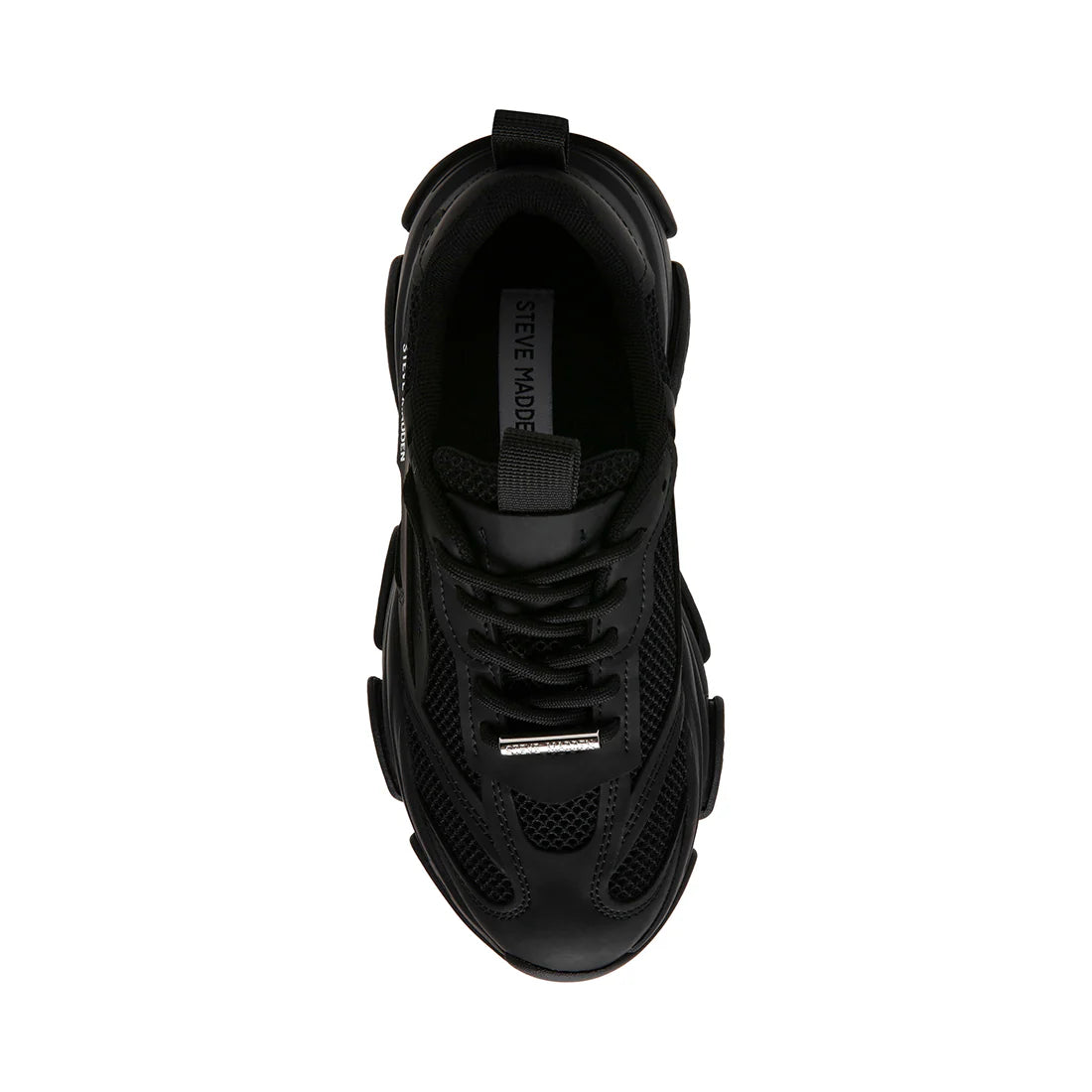 Women's Steve Madden Black Possession Athletic Shoes
