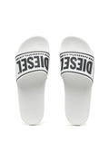 DIESEL SA-MAYEMI-POOL SLIDES WITH 3D LOGO "WHITE"