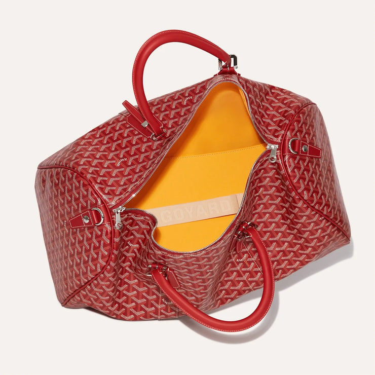 GOYARD BOSTON DUFFEL BAG | RED