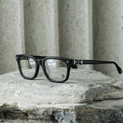 Chrome Hearts Transparent + Black Eye Frames