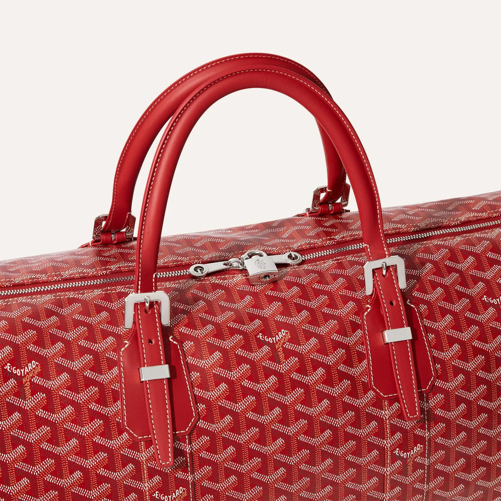 GOYARD BOSTON DUFFEL BAG | RED